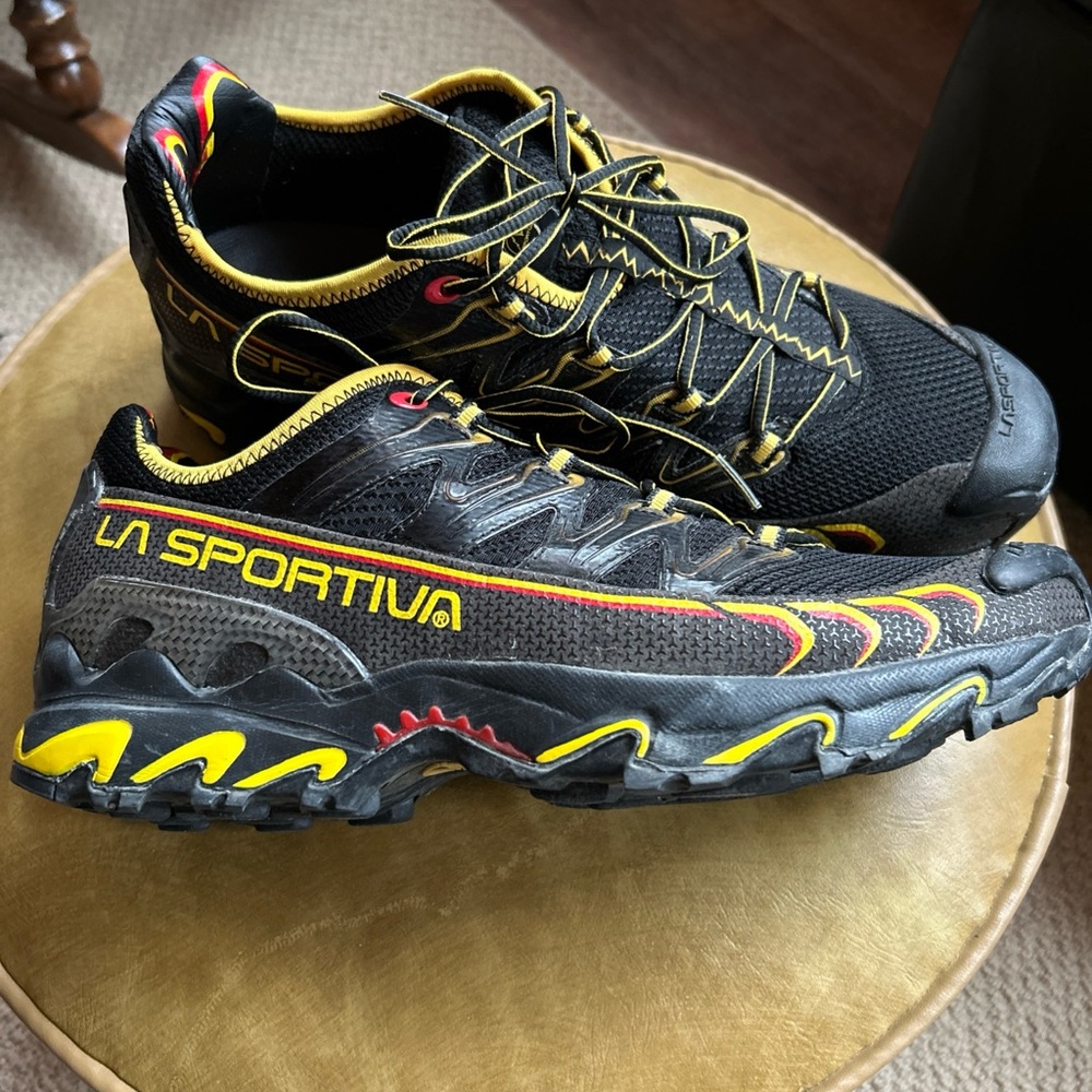 La Sportiva Ultra Raptor Black Yellow Shoes